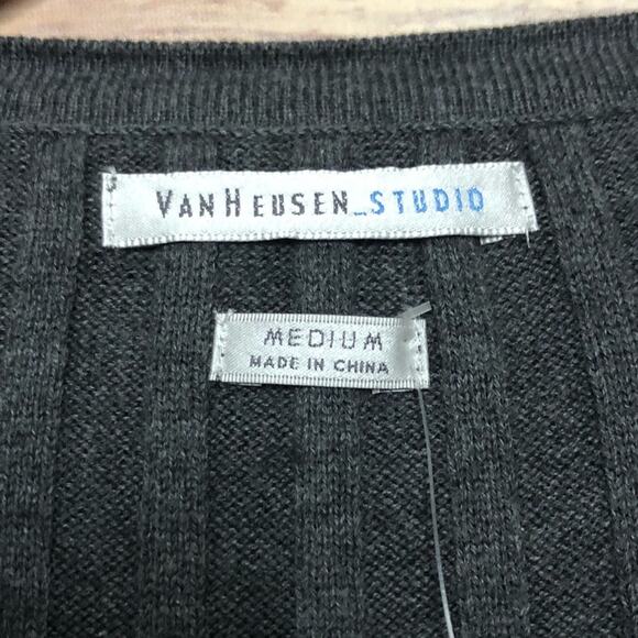 NWT Van Heusen Ruffle Button Cardigan - Picture 3 of 7